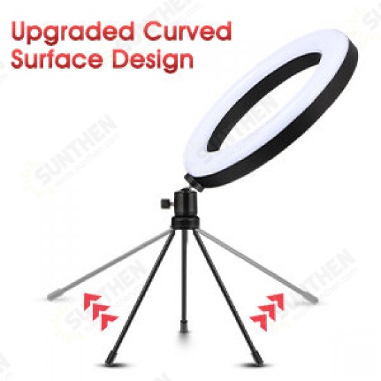 EGL-03 8 inch Ring Light 3 Light Modes USB Powered Fill light Lamp with Tripod