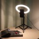 Flashes Selfie Lights LED Ring Light Lamp Stand Kit Dimmable Photo Studio Selfie Makeup Lamp