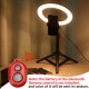 Flashes Selfie Lights LED Ring Light Lamp Stand Kit Dimmable Photo Studio Selfie Makeup Lamp