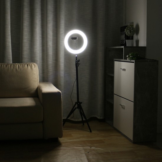 LED Ring Light Selfie Lights Lamp Stand Kit Dimmable Photo Studio Selfie Phone Live Makeup
