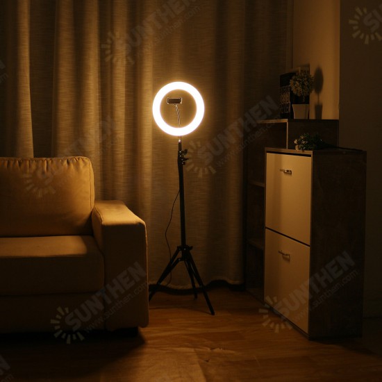 LED Ring Light Selfie Lights Lamp Stand Kit Dimmable Photo Studio Selfie Phone Live Makeup