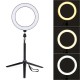 LED Selfie Ring Light Kits With Stand Tripod Clip For Phone Selfie Live Stream