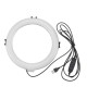 Portable Ring Light LED Makeup Ring Lamp USB Selfie Ring Lamp Phone Holder Tripod Stand Photography Lighting