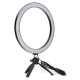 Ring Light LED Makeup Ring Lamp USB Portable Selfie Ring Lamp Phone Holder Tripod Stand Photography Lighting