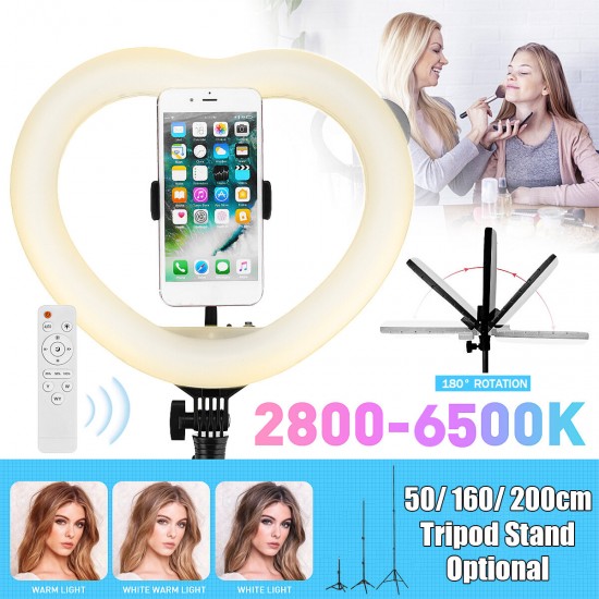Selfie Lights LED Phone Holder Photography Selfie Ring Fill Light Kit Selfie Stick Tripod for Video Makeup Photos