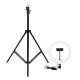 Telescopic Camera Tripod Stand Holder Mount Selfie Sticks Tripods Selfie Lights For iPhone 12 XS 11Pro Xiaomi Mi10 Huawei P30 P40 Pro