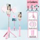 Telescopic Fill Light Multifunctional bluetooth Selfie Stick Tripod Outdoor Mobile Phone Photography Stand Live LED Ring Fill Light