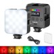 VL61 Mini RGB Video LED Lights Camera Light Lamp For Photography Vlog Fill Light Live 2000mAh 2500K-8500K With Diffuser