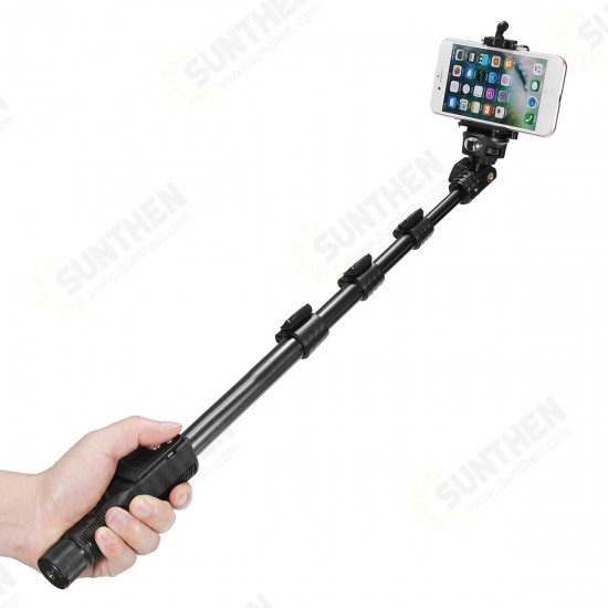 bluetooth Wireless Remote Control Extendable Handheld Selfie Stick Monopod + Tripod for Camera Mobile Phones