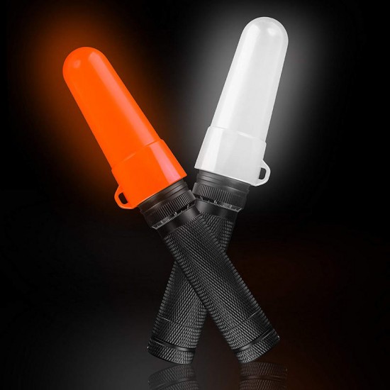 DF34 POM 31-34mm LED Flashlight Diffusers Mini Portable Light Cover Flashlight Accessories