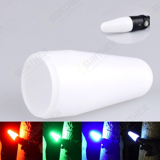 Flashlight POM White Diffuser Signal Light Traffic Wand for Fitorch MR35