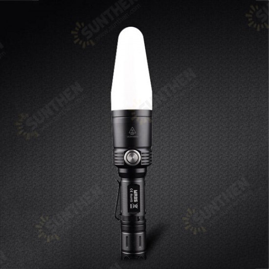 Flashlight POM White Diffuser Signal Light Traffic Wand for Fitorch MR35