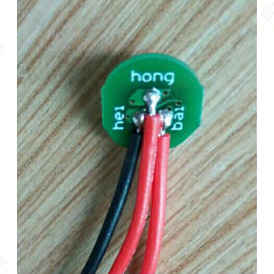 BLF Q8 Flashlight Accessories Illuminated Switch Assembly / Copper DTP MCPCB / Reflector For Q8
