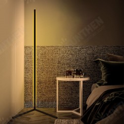 1.1/1.4/1.6M LED Corner Floor Lamp Warm White Black Housing No Flickering 1.1/1.4/1.6M LED Corner Floor Lamp Warm White Black Housing No Flickering