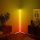 1.1/1.4/1.6M LED RGB Color Changing Corner Floor Lamp with Remote Multicolor