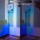 1.1/1.4/1.6M LED RGB Color Changing Corner Floor Lamp with Remote Multicolor 1.1/1.4/1.6M LED RGB Color Changing Corner Floor Lamp with Remote Multicolor