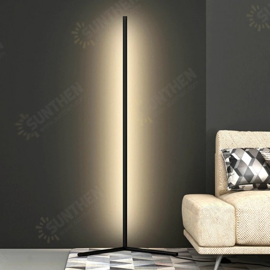 1.1/1.4/1.6M RGB Corner Floor Lamp Modern Colour Remote Minimalist LED Standing Light