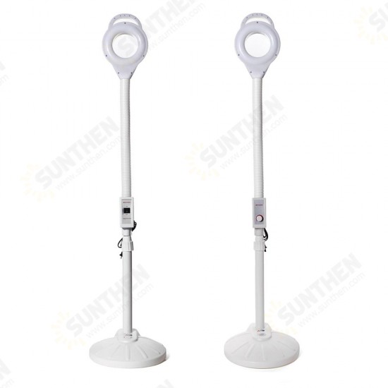 16x LED Magnifying Floor Table Lamp Magnifier Glass Facial Light Stand