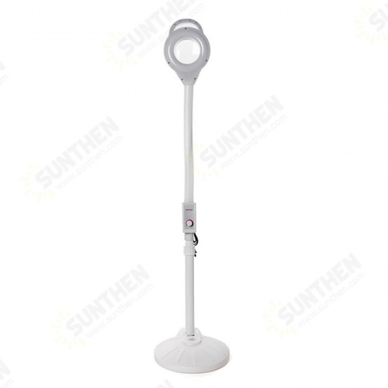 16x LED Magnifying Floor Table Lamp Magnifier Glass Facial Light Stand