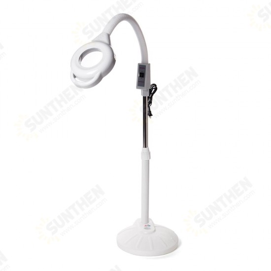 16x LED Magnifying Floor Table Lamp Magnifier Glass Facial Light Stand