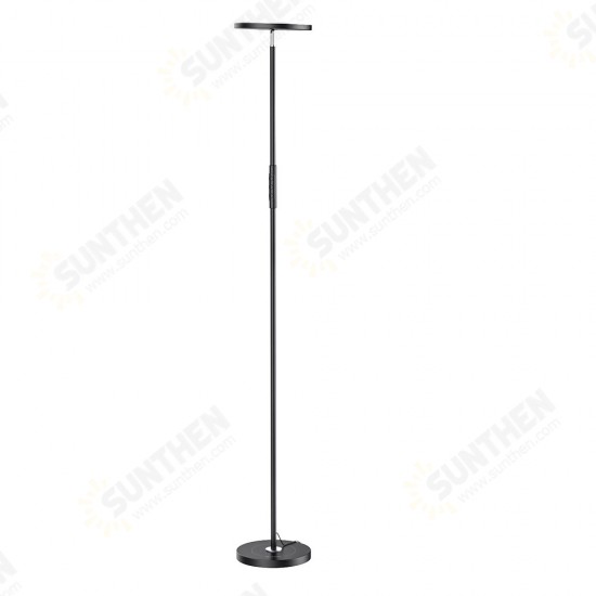 BW-FLT2 24W Floor Standing Lamp with 2700-6500K Color Temperature 5 Brightness Levels RF Remote Control and 20000h LED Lifespan