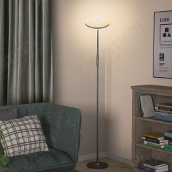 BW-FLT2 24W Floor Standing Lamp with 2700-6500K Color Temperature 5 Brightness Levels RF Remote Control and 20000h LED Lifespan BW-FLT2 24W Floor Standing Lamp with 2700-6500K Color Temperature 5 Brightness Levels RF Remote Control and 20000h LED Lifespan