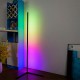 Colorful 3000K Dimming RGB Remote LED Floor Lamps Black White Floor Lamp Modern