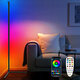 Corner Floor Lamp RGB Color Changing Corner Lamp Dimmable LED bluetooth Ambient Light