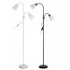 Modern Floor Standing Lamp Double Head Reading Table Light Adjustable Lampshade Home AC220V