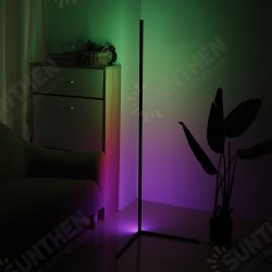 RGB Colour Changing LED Corner Floor Lamp Minimalist Mood Light Modern Home RGB Colour Changing LED Corner Floor Lamp Minimalist Mood Light Modern Home