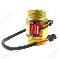 1 Inch Water Flow Sensor Hall Sensor Switch Flow Meter DN25 Brass Water Meter Industrial Turbine Flowmeter Water Flow Sensor 1 Inch Water Flow Sensor Hall Sensor Switch Flow Meter DN25 Brass Water Meter Industrial Turbine Flowmeter Water Flow Sensor