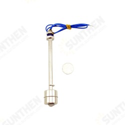 220v 50W 150mm 9.5mm/0.27inch Stainless Steel Float Switch SFS15010 Liquid Water Level Sensor Horizontal 220v 50W 150mm 9.5mm/0.27inch Stainless Steel Float Switch SFS15010 Liquid Water Level Sensor Horizontal
