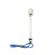 220v 50W 150mm 9.5mm/0.27inch Stainless Steel Float Switch SFS15010 Liquid Water Level Sensor Horizontal