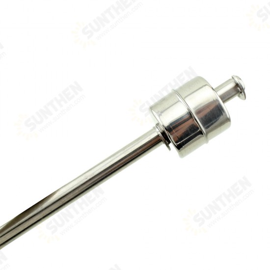 220v 50W 150mm 9.5mm/0.27inch Stainless Steel Float Switch SFS15010 Liquid Water Level Sensor Horizontal