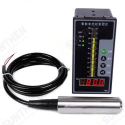4-20MA Level Sensor Liquid Sensor Water Level Display Instrument/Beam Digital Control Instrument Level Transmitter for Water/Liquid/Oil Level