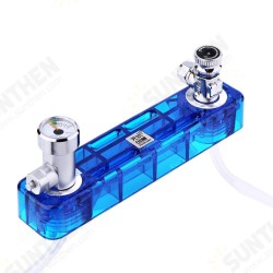 D501 DIY CO2 Diffuser Kit Planted Aquarium CO2 Diffuser Needle Valve Pressure Gauge Generator D501 DIY CO2 Diffuser Kit Planted Aquarium CO2 Diffuser Needle Valve Pressure Gauge Generator