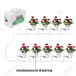 Intelligent Watering Timer Automatic Solar Water Controlle Irrigation System Kit Intelligent Watering Timer Automatic Solar Water Controlle Irrigation System Kit