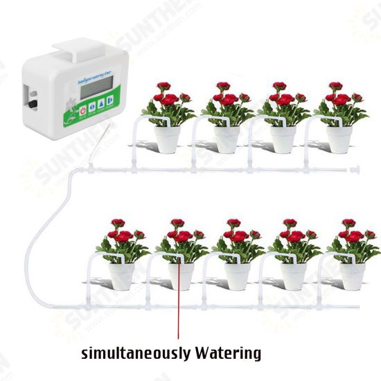 Intelligent Watering Timer Automatic Solar Water Controlle Irrigation System Kit