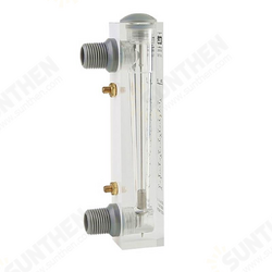 Liquid Flowmeter Water Flow Meter Panel Rotameter Without Control Valve LZM-15 0.2-2LPM 16-160LPH 1-7LPM 10-100LPH 25-250 Liquid Flowmeter Water Flow Meter Panel Rotameter Without Control Valve LZM-15 0.2-2LPM 16-160LPH 1-7LPM 10-100LPH 25-250