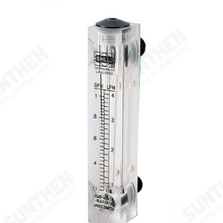 Liquid Flowmeter Water Flow Meter Panel Rotameter Without Control Valve LZM-15 0.2-2LPM 16-160LPH 1-7LPM 10-100LPH 25-250 Liquid Flowmeter Water Flow Meter Panel Rotameter Without Control Valve LZM-15 0.2-2LPM 16-160LPH 1-7LPM 10-100LPH 25-250