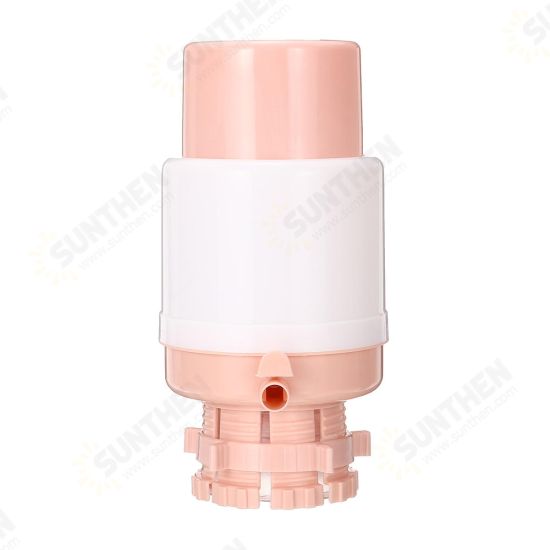 PP+PE Water Stop Valve Bottled Water Manual Pressure Water Pump 9.3x19.5cm