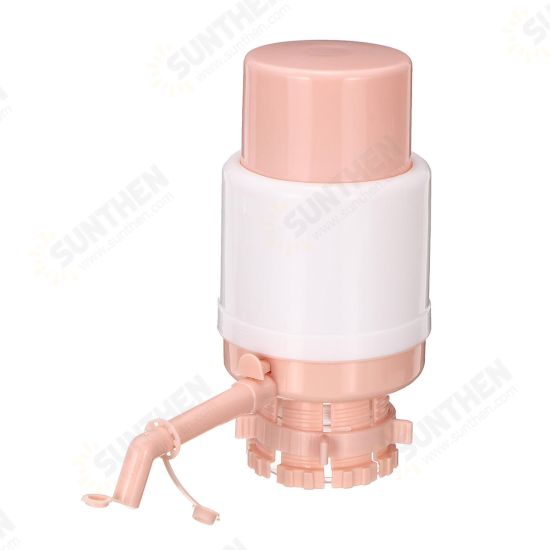 PP+PE Water Stop Valve Bottled Water Manual Pressure Water Pump 9.3x19.5cm