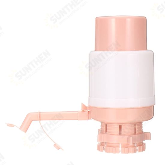 PP+PE Water Stop Valve Bottled Water Manual Pressure Water Pump 9.3x19.5cm