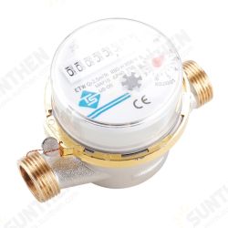 Smart Water Meter Household Mechanical Rotary Wing Cold Water Meter Pointer Digital Display Combination Water Meter Smart Water Meter Household Mechanical Rotary Wing Cold Water Meter Pointer Digital Display Combination Water Meter
