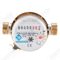 Smart Water Meter Household Mechanical Rotary Wing Cold Water Meter Pointer Digital Display Combination Water Meter Smart Water Meter Household Mechanical Rotary Wing Cold Water Meter Pointer Digital Display Combination Water Meter