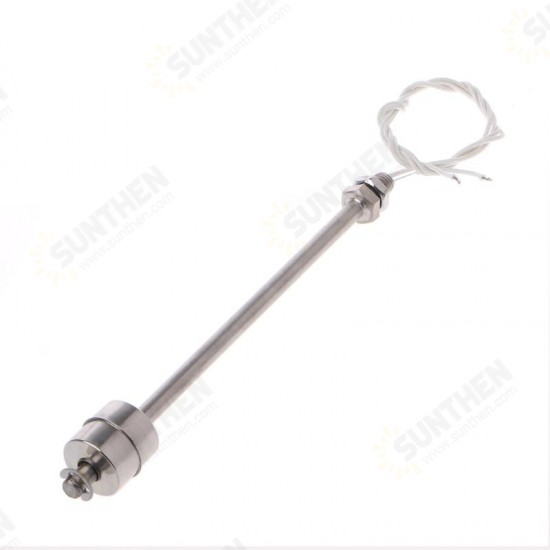 Stainless Steel Float Switch Tank Liquid Water Level Sensor 220V 200mm 10W