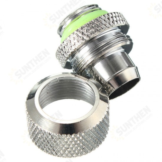 3/8 Computer Water Cooling Compression Fitting For 9.5X12.7 Tubing Pipe