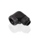 G1/4 Thread OD 14mm Rigid Tube Fittings 90 Degree Hard Tube Rotary Fitting 4 Seal Rings Joints PC Water Cooling Connector