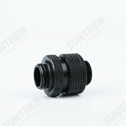 G1/4 Expansion Joint 16-22MM Suitable for SLI Graphics Card GPU CPU Water Cooling Joint-Black/Silver G1/4 Expansion Joint 16-22MM Suitable for SLI Graphics Card GPU CPU Water Cooling Joint-Black/Silver