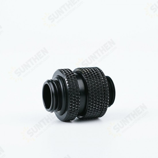 G1/4 Expansion Joint 16-22MM Suitable for SLI Graphics Card GPU CPU Water Cooling Joint-Black/Silver